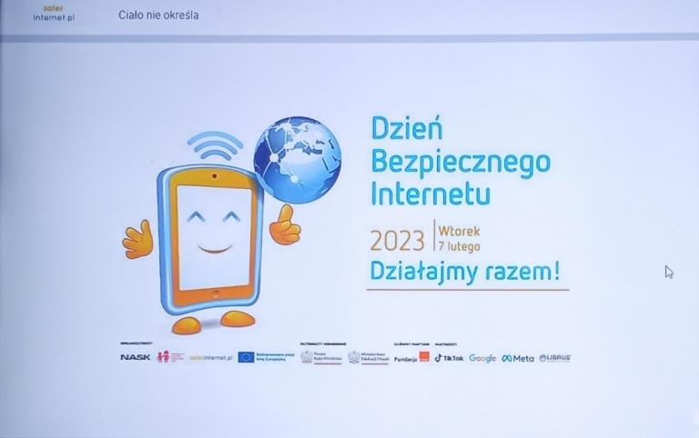 Saferinternet.pl - Dzień Bezpiecznego Internetu 2023 w Trzebini