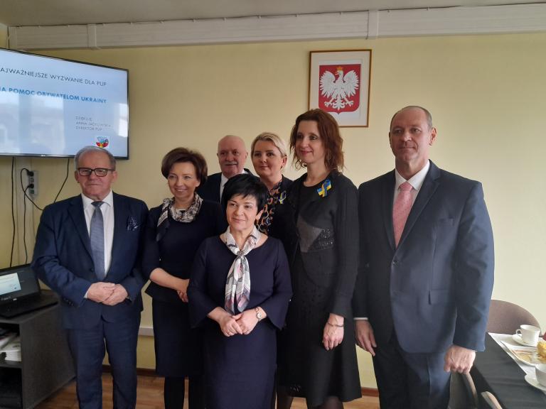 Spotkanie z Minister Rodziny i Polityki Społecznej we Włocławku