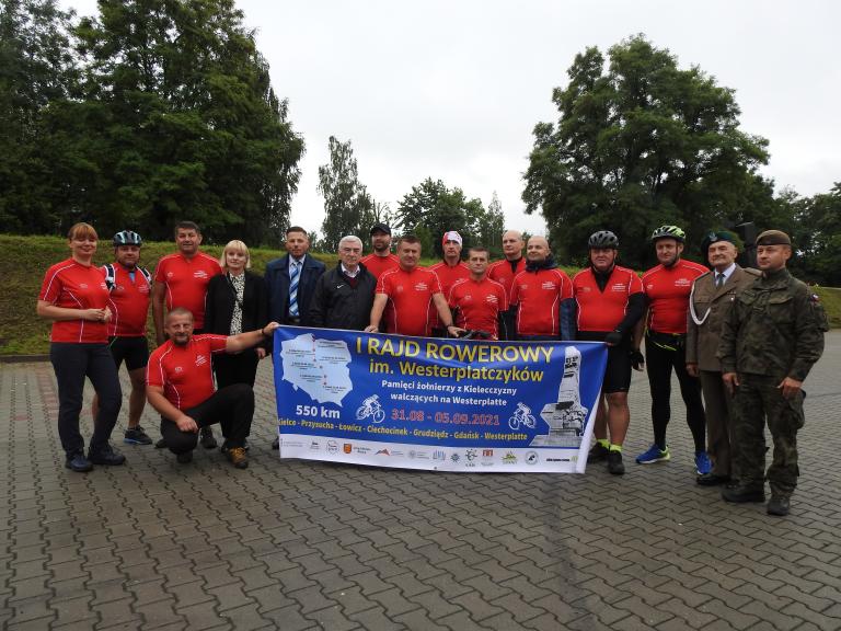 I Rajd Rowerowy im. Westerplatczyków z Kielc do Gdańska