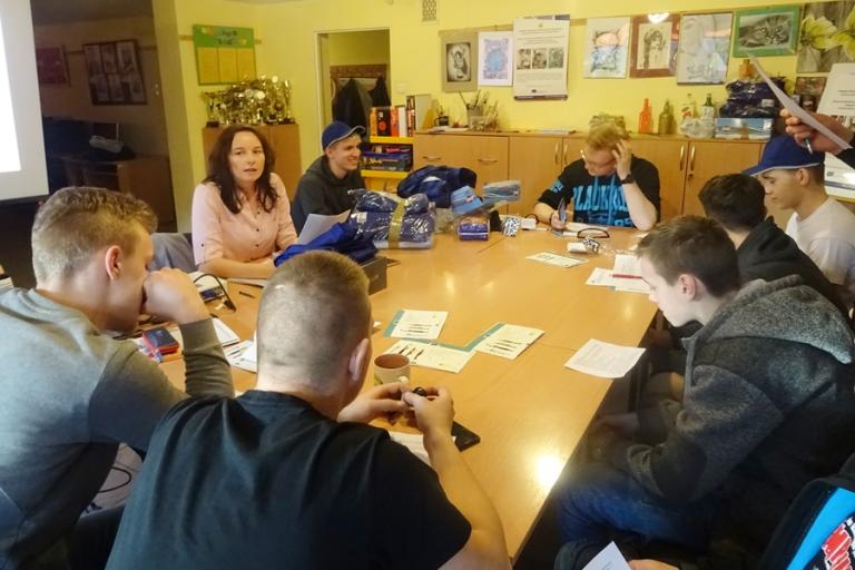 Białystok: Spotkanie mechaników pojazdów samochodowych przed wyjazdem na staż