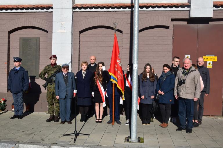 Krakowska uroczystość patriotyczna