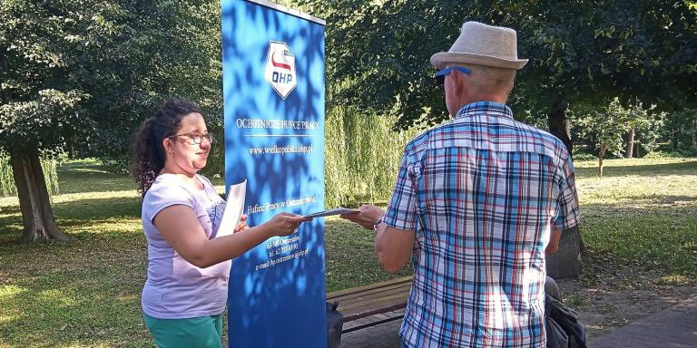 Działania promocyjne w Hufcu Pracy w Ostrzeszowie