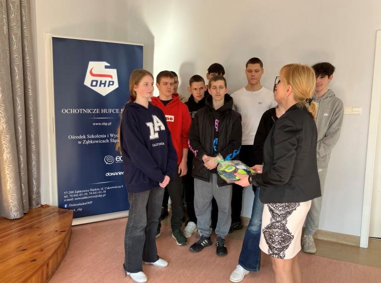 Podsumowanie konkursu BHP w Ośrodku Szkolenia i Wychowania OHP w Ząbkowicach Śląskich