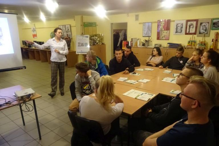 Białystok: Spotkanie przed wyjazdem na staż zawodowy do Niemiec