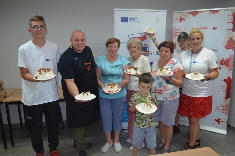 Upowszechnianie projektu „Polska w Europie” - warsztaty kulinarne