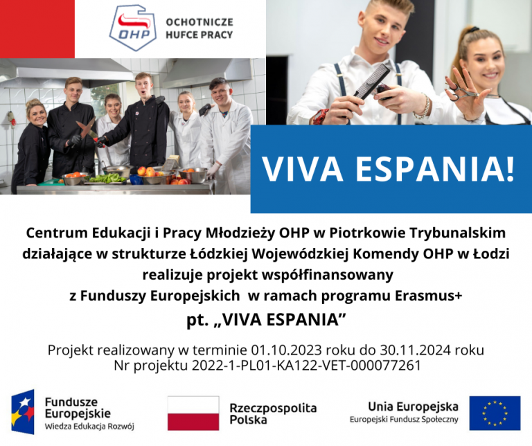 #VivaEspania - kolejny projekt realizowany w ramach programu Erasmus+