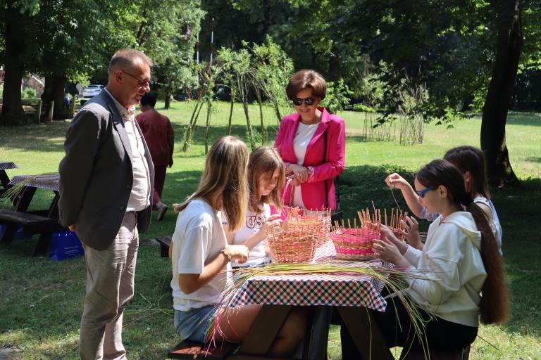 Wizyta Minister Rodziny i Polityki Społecznej w Ośrodku Szkolenia i Wychowania w Chraplewie