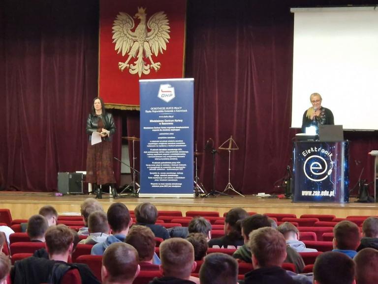 Seminarium w Zespole Szkół Elektronicznych i Informatycznych w Sosnowcu