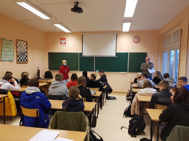 Zajęcia edukacyjno-profilaktyczne dla uczestników OHP w Jaworze nt. prześladowań w szkole