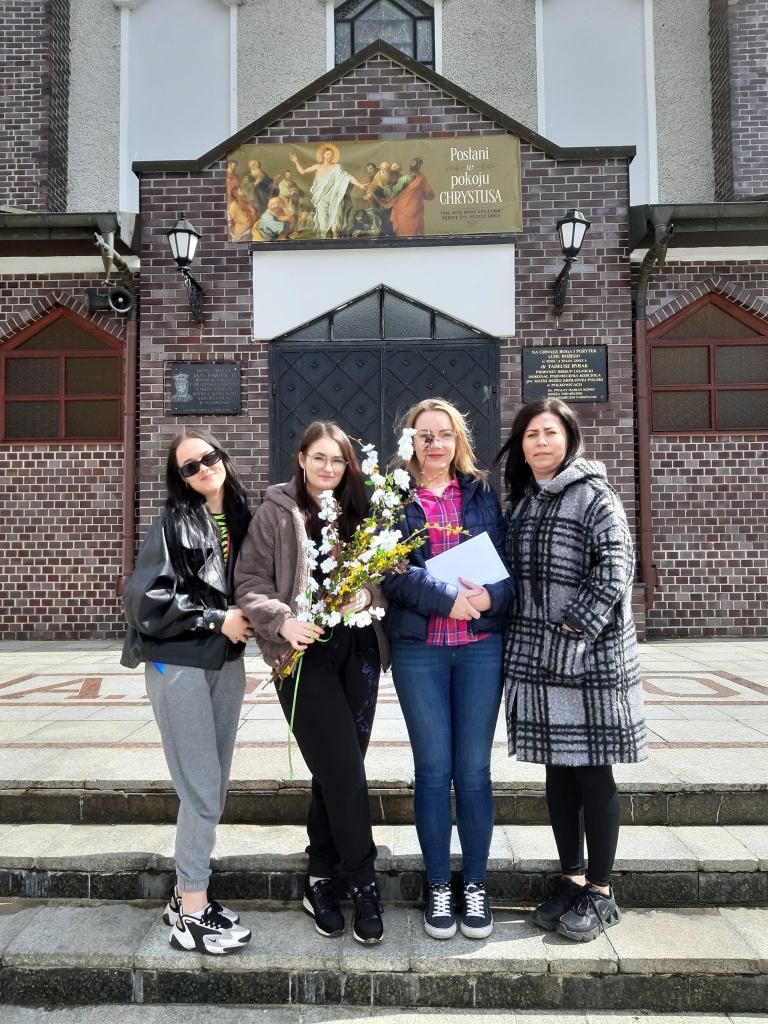 Delegacja w Parafii Matki Bożej Królowej Polski  w Polkowicach
