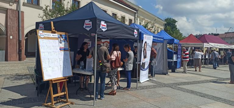 Świętokrzyska Wojewódzka Komenda OHP na Targach Pracy