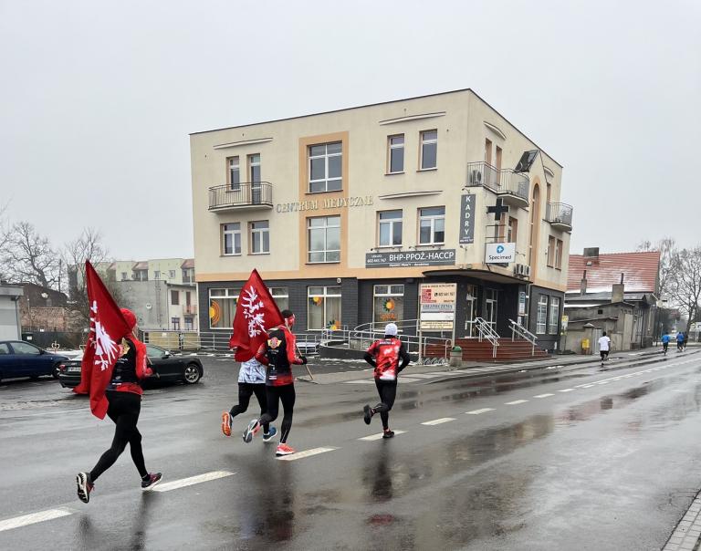 VIII Bieg im. Bohaterów Powstania Wielkopolskiego z udziałem uczestników Hufca Pracy we Wrześni 