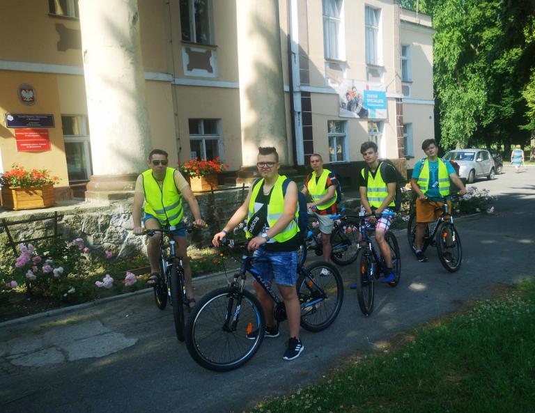 Akcja Lato „Na rowerach do Skorzęcina” w OSiW w Niechanowie