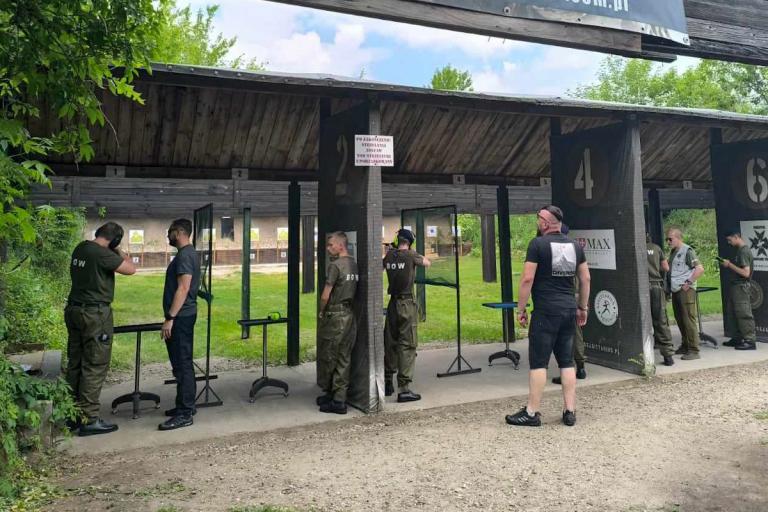 Łomża: Strzeleckie zawody w Branżowym Oddziale Wojskowym