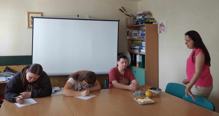 Spotkanie z absolwentami Hufca Pracy w Tomaszowie Lubelskim 