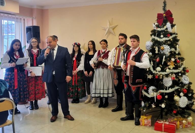 Wojewódzkie spotkanie wigilijne w nowosądeckim Ośrodku Szkolenia i Wychowania