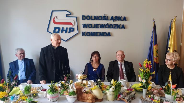 Spotkanie Wielkanocne w Dolnośląskiej Wojewódzkiej Komendzie OHP