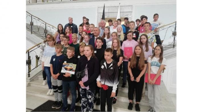 Wycieczka do Warszawy uczestników Ośrodka Szkolenia i Wychowania w Niechanowie