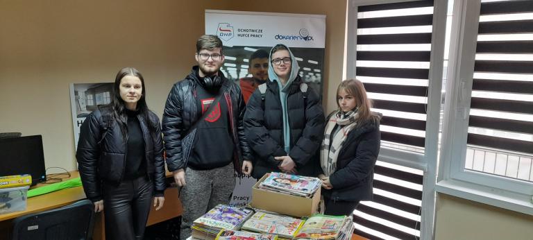 Akcja charytatywna w Hufcu Pracy w Wieruszowie