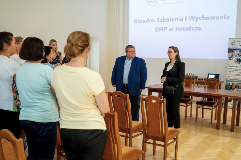 Wizyta Zastępczyni Komendanta Głównego OHP Pani Katarzyny Juraszek w OSiW Iwonicz