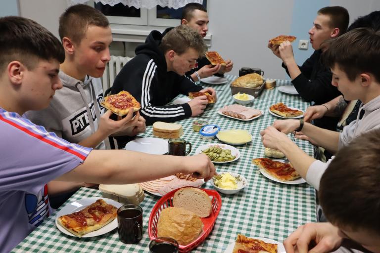 Międzynarodowy Dzień Pizzy w Ośrodku Szkolenia i Wychowania w Próchnowie