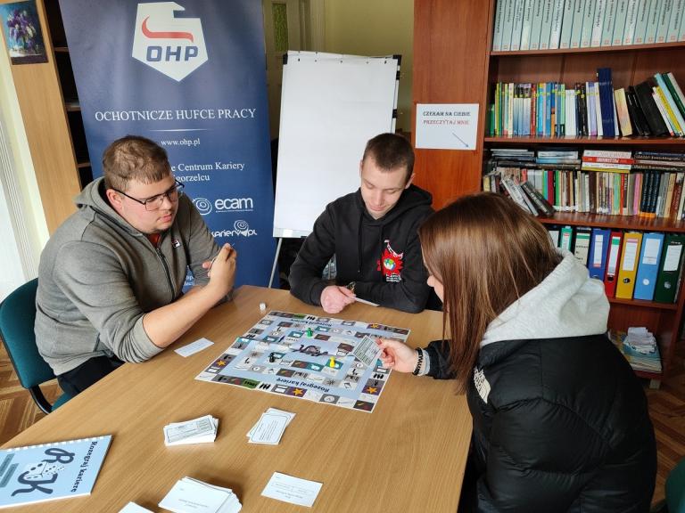 Zajęcia w MCK w Zgorzelcu z wykorzystaniem gier edukacyjnych.