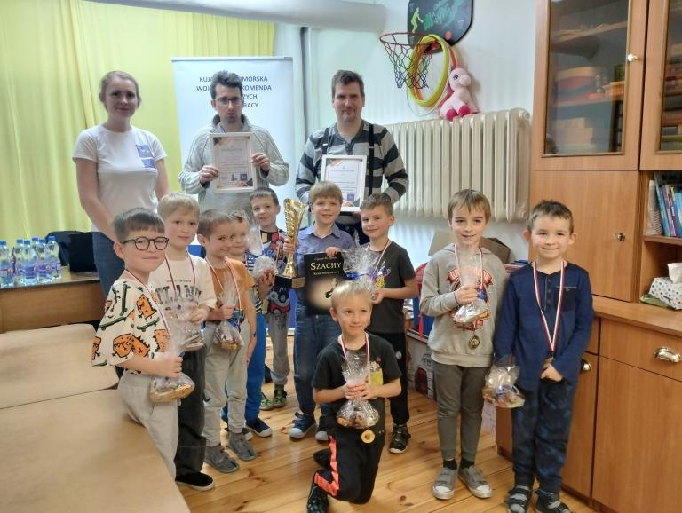 „Po piąte szach i mat” w Publicznym Przedszkolu Dzieciątka Jezus w Bydgoszczy