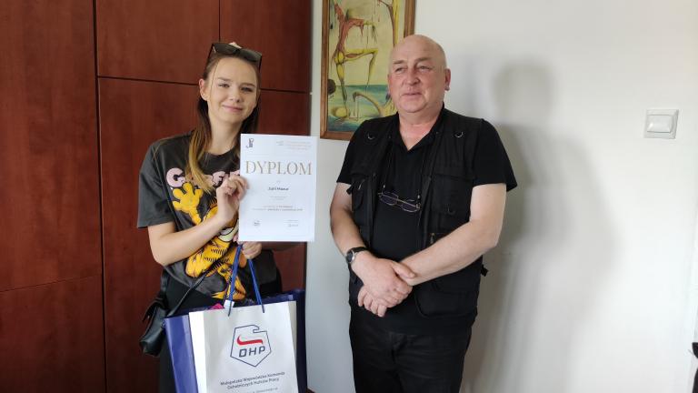 Sukcesy Julii Mazur – uczestniczki Hufca Pracy w Chełmie