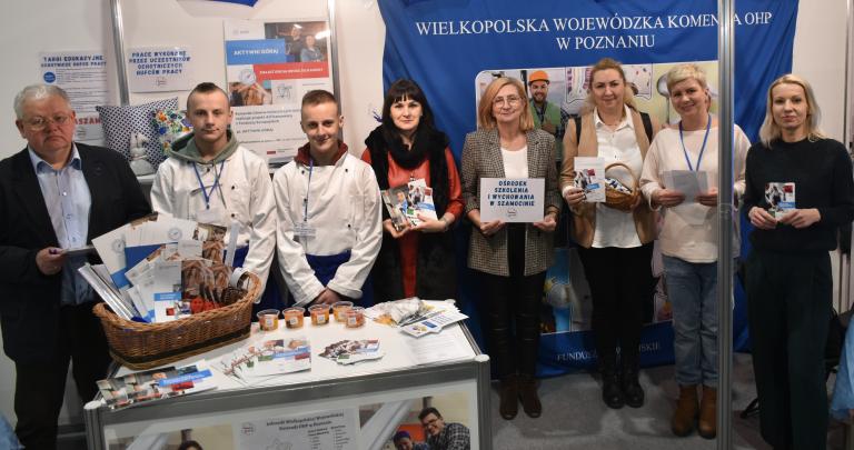 Wielkopolska Wojewódzka Komenda OHP w Poznaniu na Targach Edukacyjnych