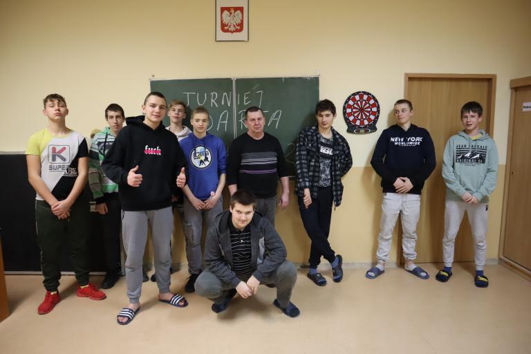 Turniej darta w Ośrodku Szkolenia i Wychowania w Próchnowie