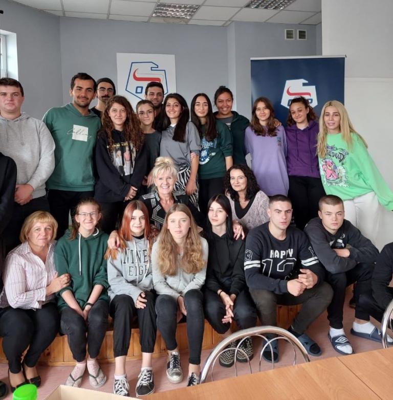 Przywitanie młodzieży z Turcji w OSiW Ząbkowice Śląskie w ramach programu Erasmus+ i projektu „Zdrowa rywalizacja”