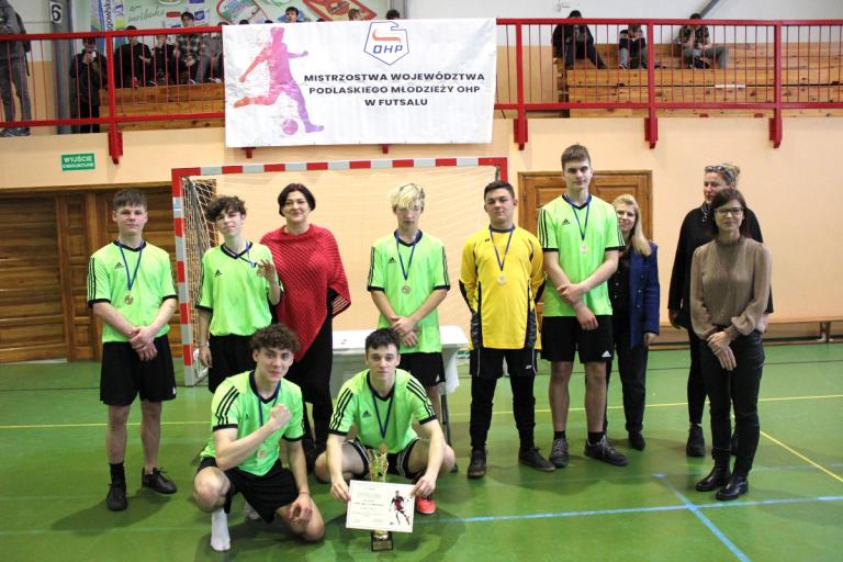 Grajewo: Mistrzostwa Województwa Podlaskiego Młodzieży OHP w Futsalu