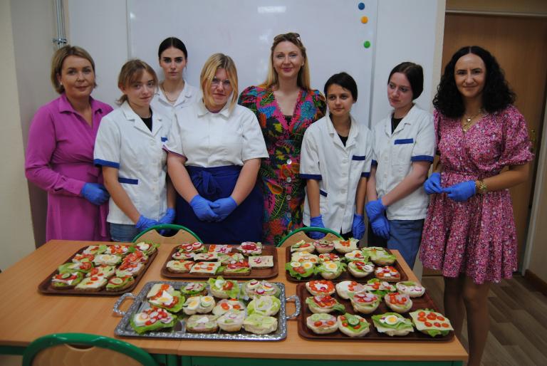 Zajęcia promujące zdrowe odżywianie w Ośrodku Szkolenia i Wychowania w Szamocinie