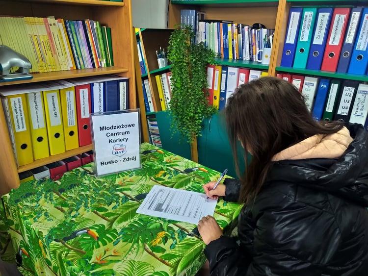 Doradztwo zawodowe dla uchodźców z Ukrainy MCK w Busku – Zdroju