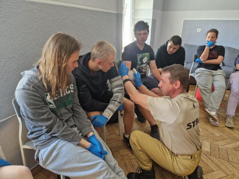 Szkolenie z zakresu udzielania pierwszej pomocy w Mysłakowicach