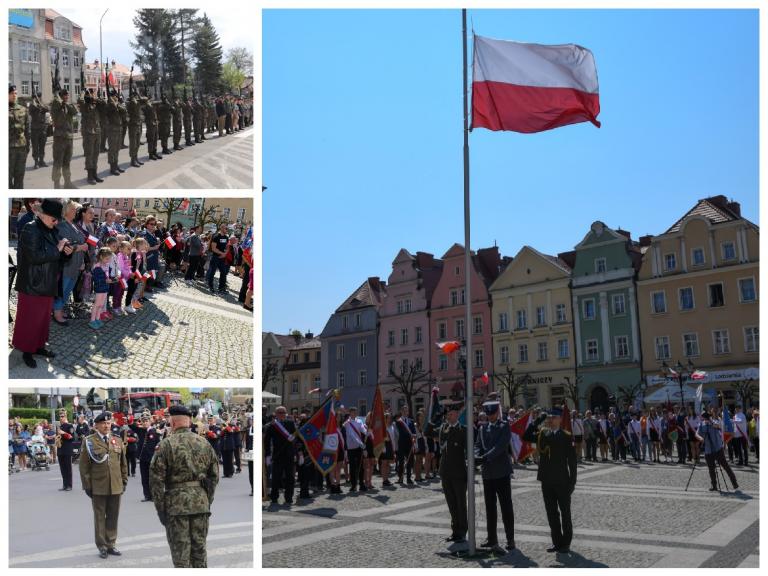 Uroczystości majowe w Bolesławcu