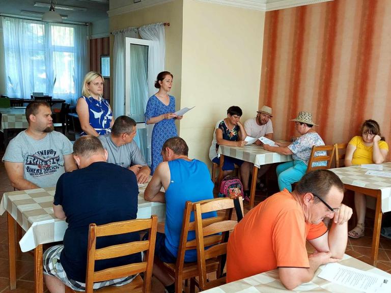 Oczekiwania pracodawców – spotkanie w Warsztacie Terapii Zajęciowej w Gorzycach
