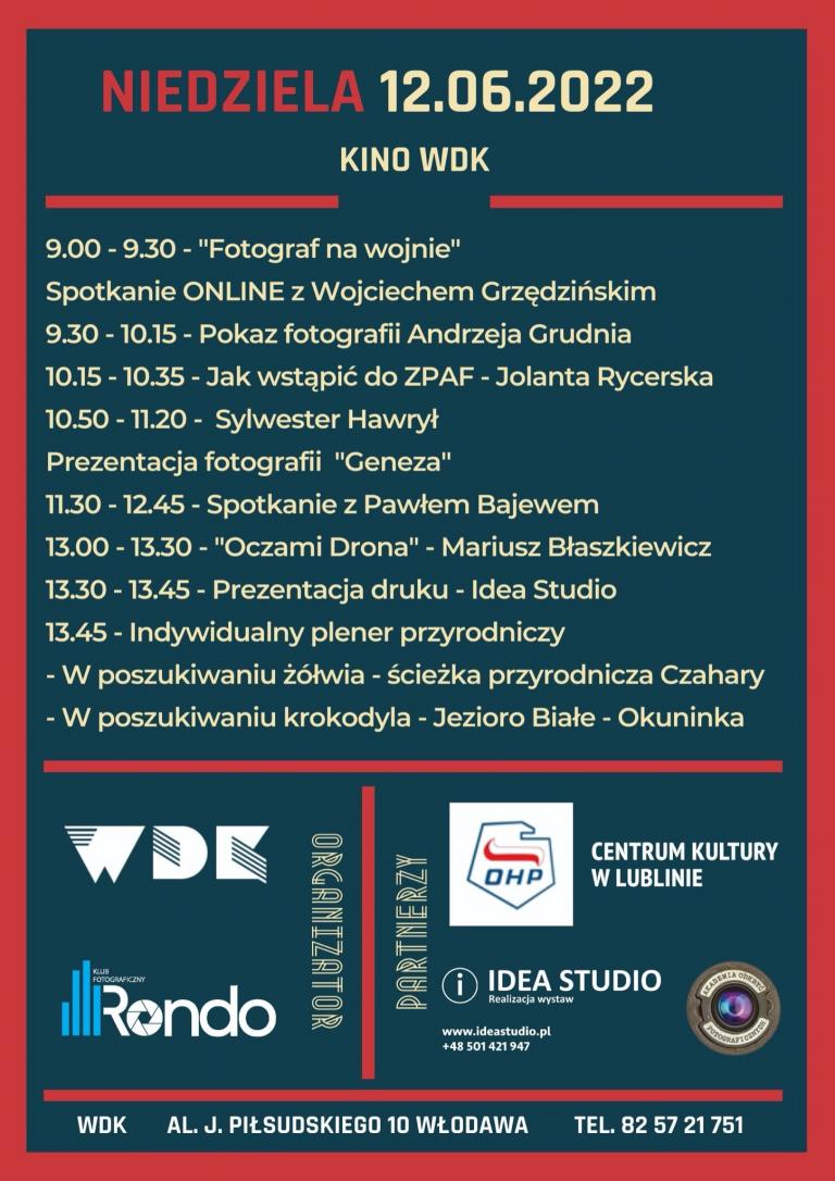 Zaproszenie na 2 Włodawski Dzień Fotografii – 12 czerwca