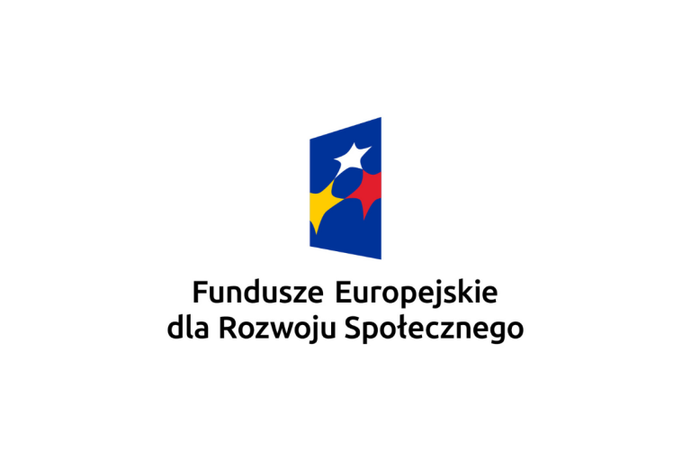 Logo Fundusze Europejskie dla Rozwoju Społecznego