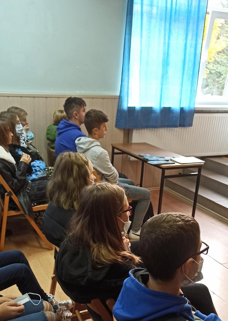Warsztaty z młodzieżą z Hufca Pracy w MCK OHP w Bolesławcu