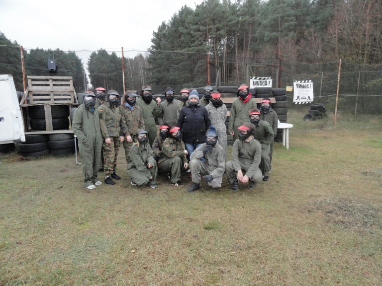 Mikołajkowe zawody w Paintball