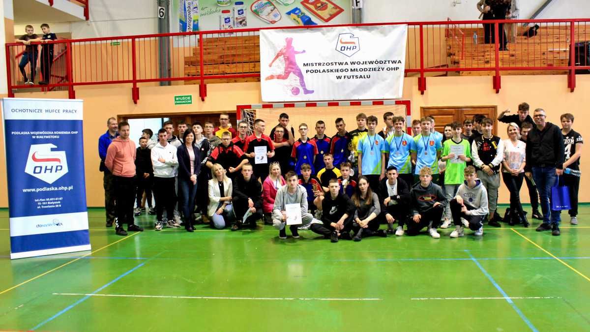 Grajewo: Mistrzostwa Województwa Podlaskiego Młodzieży OHP w Futsalu