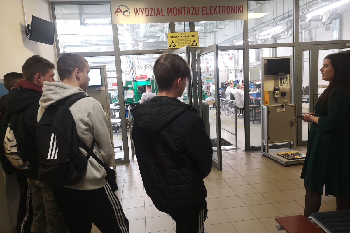 Białystok: Wizyta studyjna uczestników OHP w firmie AC S.A.