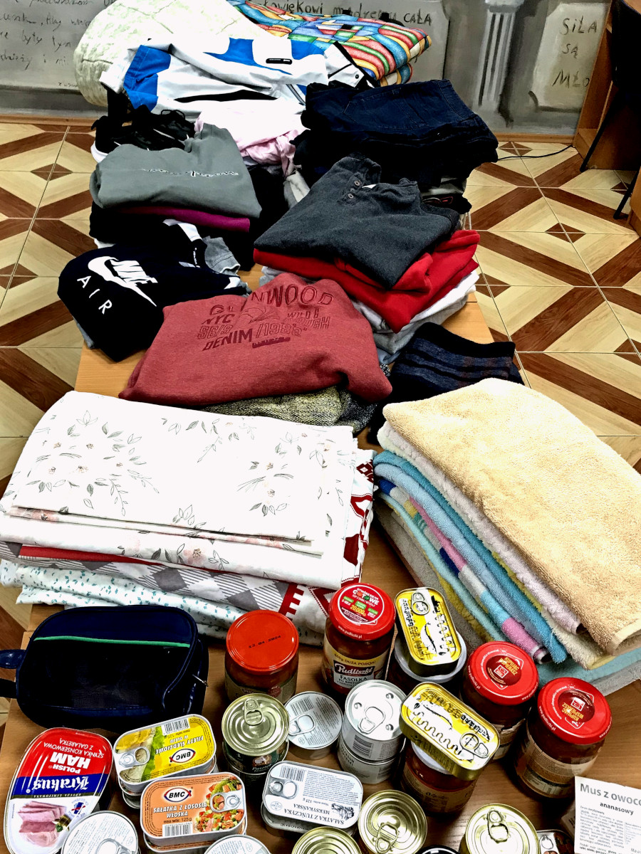 Łomża: Zbiórka dla bezdomnych w Hufcu Pracy w Łomży