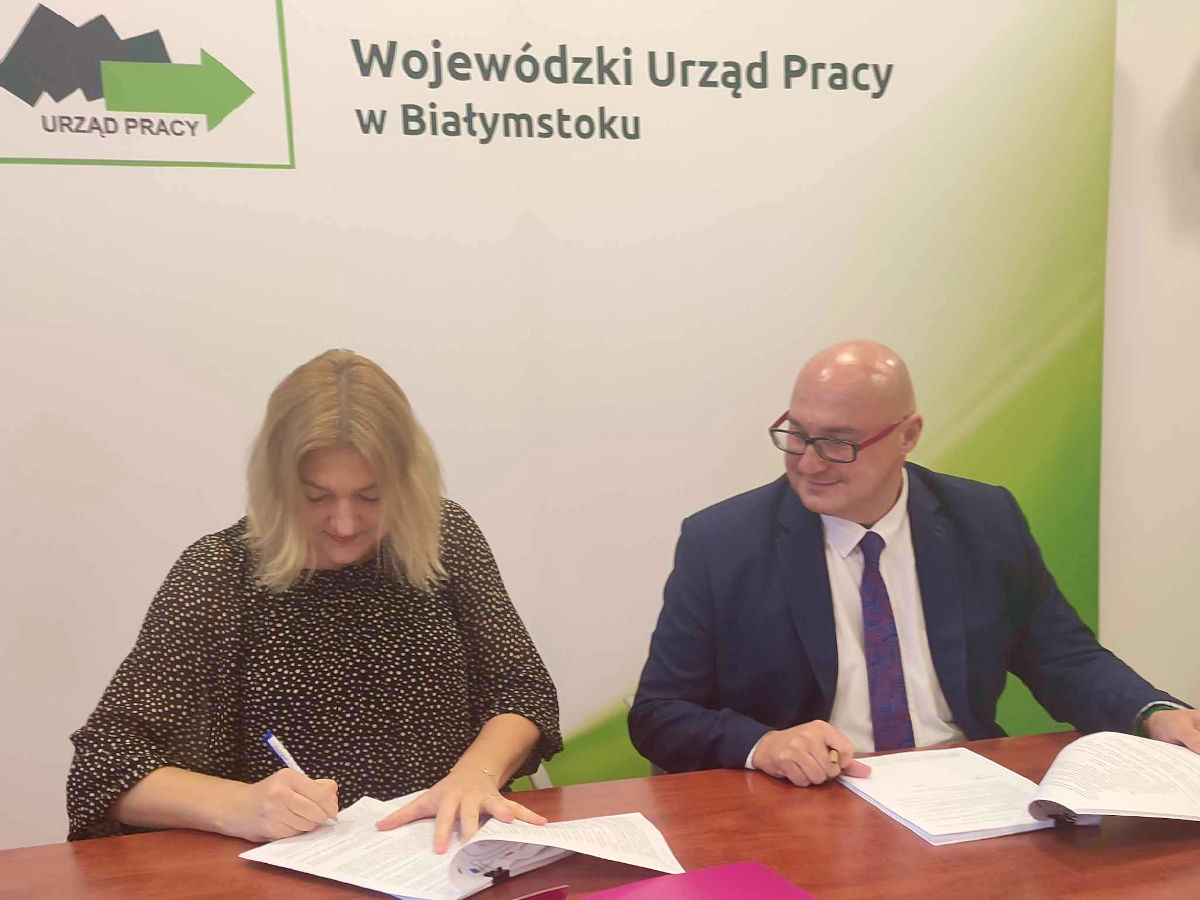 Białystok: Podpisanie porozumienia dotyczącego projektu „WYstartujMY Razem”