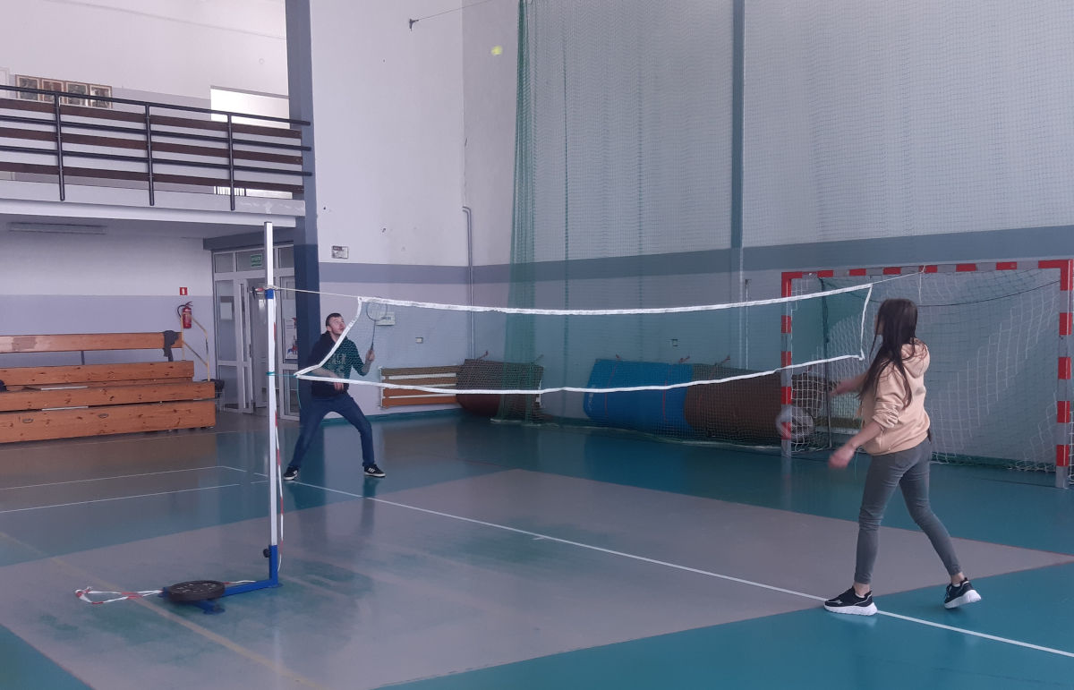 Łomża: Rozgrywki w badmintona