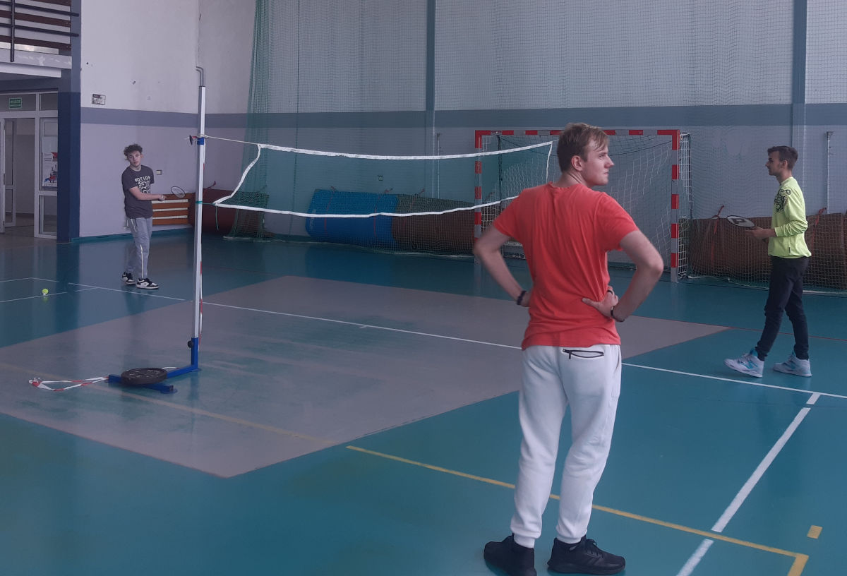 Łomża: Rozgrywki w badmintona