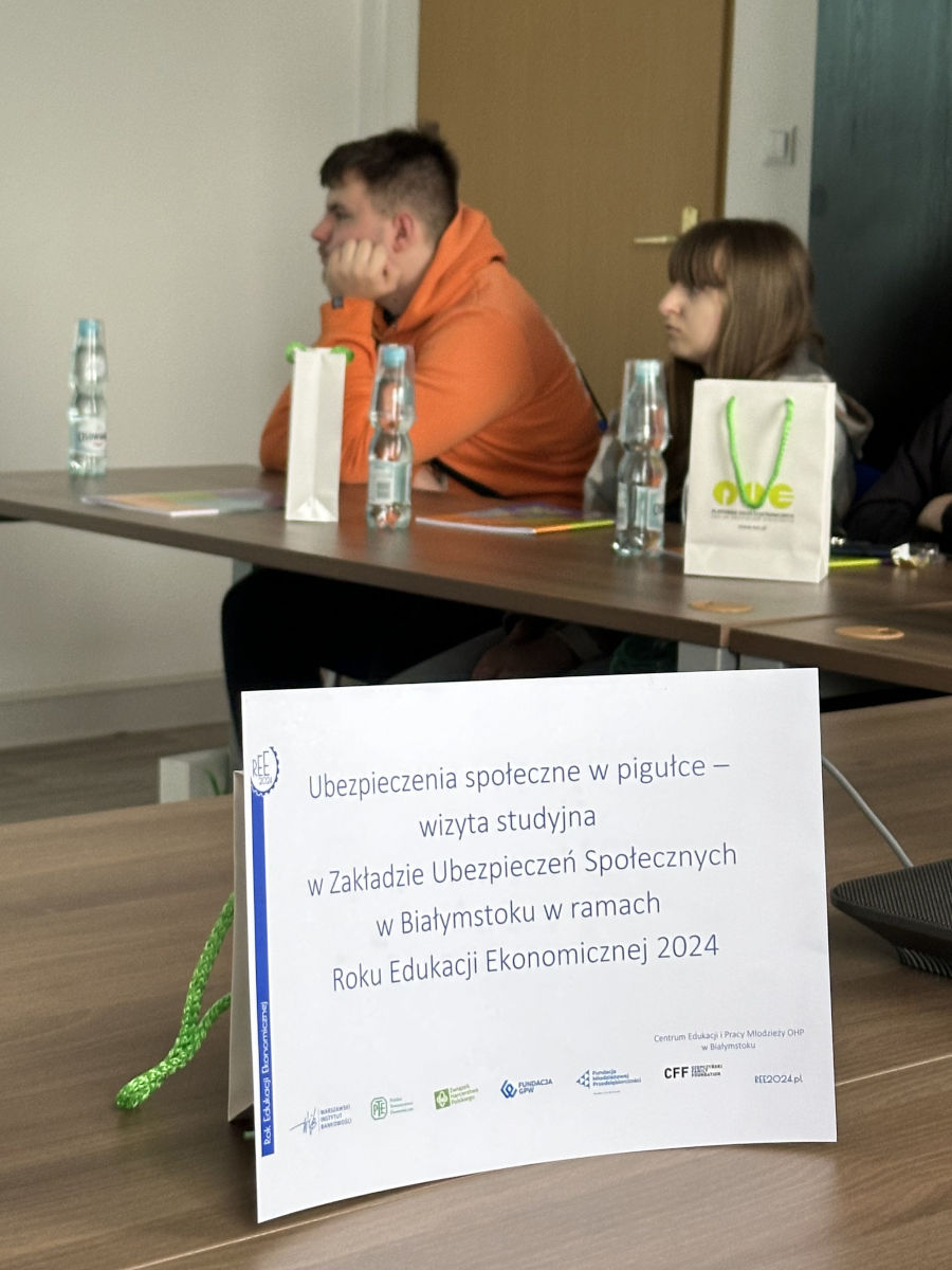 Białystok: Ubezpieczenia społeczne w pigułce – wizyta studyjna w ZUS-ie