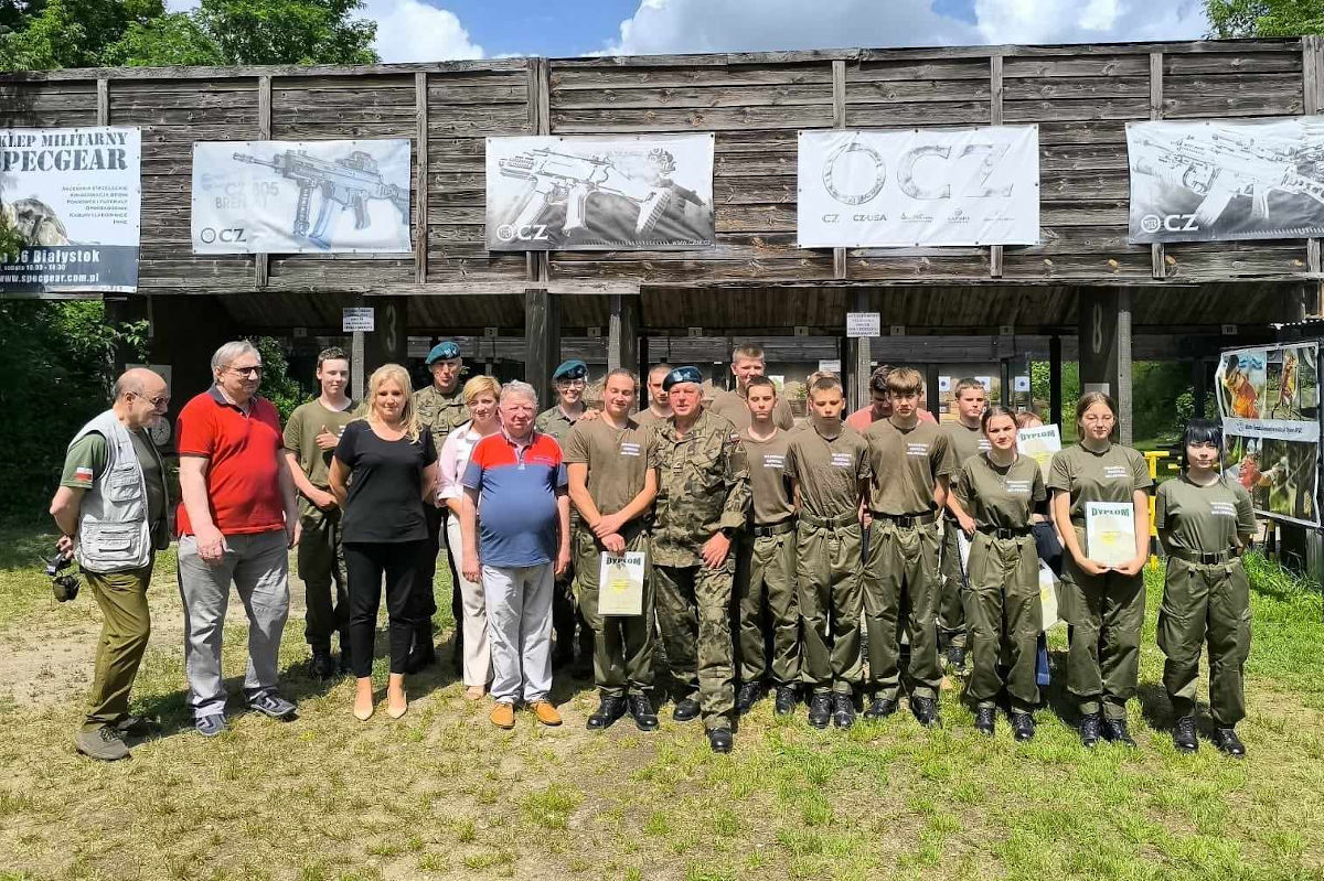 Łomża: Strzeleckie zawody w Branżowym Oddziale Wojskowym