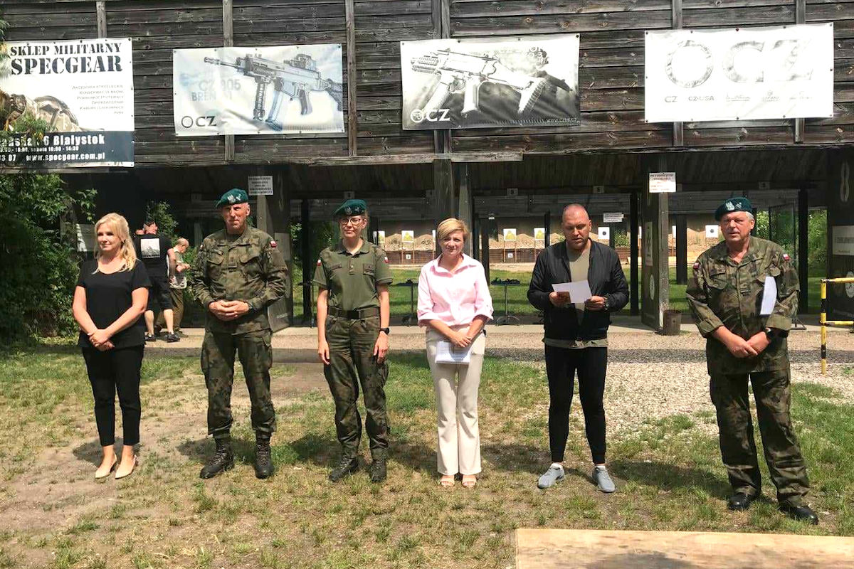 Łomża: Strzeleckie zawody w Branżowym Oddziale Wojskowym